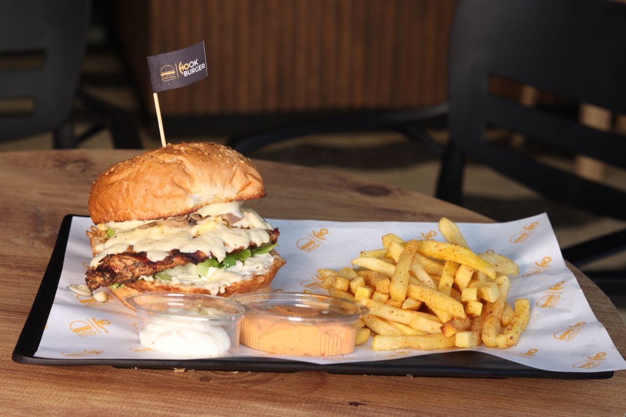 بيستو تشيكن برغر